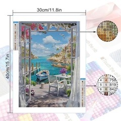 ダイヤモンドアートの画像