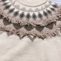 ⑫ tete a tete  バースデイ　セーター　95cmの画像