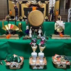 5月処分！！五月人形　三段飾り　端午の節句　の画像