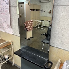 美容院セット面　ミラーイスセットの画像