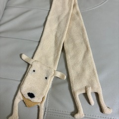 selbie セルビエ　ponちゃん　犬柄　ポンチョ　マフラー　の画像