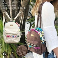 【美品】コリーンウィルコックス❤ミニリュック　オフホワイト　人気バッグ