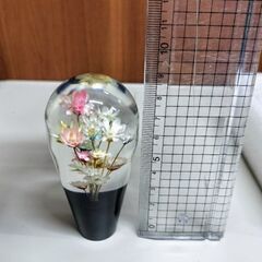 水中花シフトノブ（中古美品）