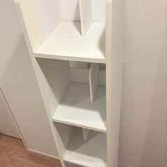 【0円】白い本棚を差し上げます。の画像