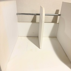 【0円】白い本棚を差し上げます。の画像