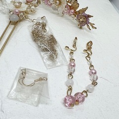 【3点セット】髪飾り かんざし の画像