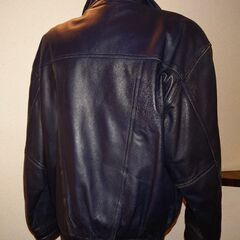 本革　アウター　紳士の画像