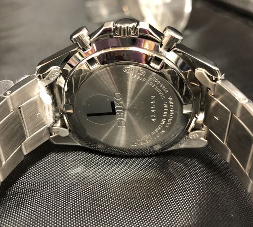 稼働品］SEIKO 8T63-00D0 セイコー クォーツ クロノグラフ 腕時計 時計