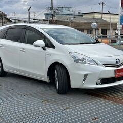 月々2.5万円～　自社ローン歓迎　☆　プリウスα　☆の画像