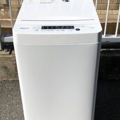 (ジM-M332)SALE‼️¥16,500(税込み) Hisense 全自動電気洗濯機 5.5kg 2024年製 
