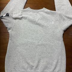 🔴THE NORTH FACE ノースフェイス　スクエアーロゴ　スウェット　トレーナー　オートミール　M の画像