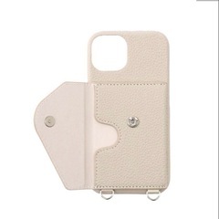 【新品】　iPhone13,14 ケースカードホルダー　ストラッ...