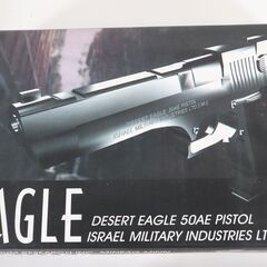 EAGLE エアガン 2点まとめ イーグル DESERT EAGLE 50AE PISTOL ISRAEL MILITARY INDUSTRIES LTD トイガン おもちゃ JG_MJT_C0206-J00Fの画像