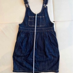 美品　w closet デニムサロペット　ワンピ　デニム　サロペット　ジャンスカの画像