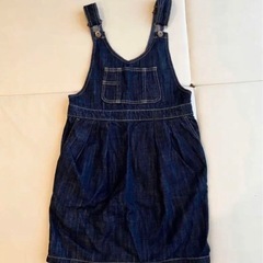 美品　w closet デニムサロペット　ワンピ　デニム　サロペ...