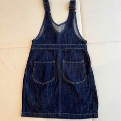 美品　w closet デニムサロペット　ワンピ　デニム　サロペット　ジャンスカの画像