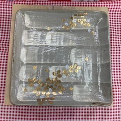 【ドリーム川西店御来店限定】 たち吉/金彩草花/盛皿/未使用品【2003249255628065】の画像
