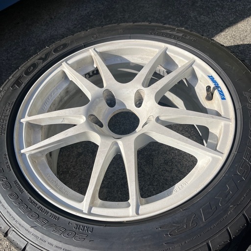 16インチ DIREZZA RCS＋205/50R16 R1R 2本セット