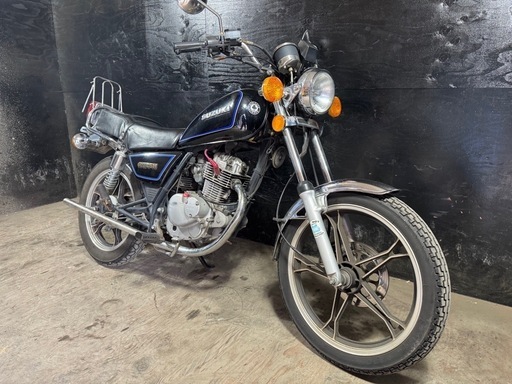 ★支払い総額12.8万円★買取強化中！車も買い取れます！スズキ GN125H 社外マフラー！鬼の吸い込み！LEDヘッドライト！社外プラグコード！