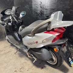 ★支払い総額3.3万円★走行テスト済み！始動動画もあり♪キムコ グランドディンク125Z リアタイヤ新品！電動格納ミラー！安心なキック付き！の画像