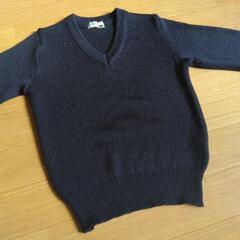 中古　スクールセーター　制服　120①