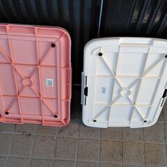 ペット　イヌ　猫　トイレ　トレー　２個　本体は綺麗の画像