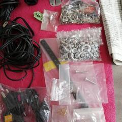 工具　日曜大工　はんだごて　釘　ネジ　ビス　ジョイントパッキン　レンチ　コード類　錠前などの画像