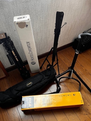 譜面台　カメラ三脚　ギタースタンド