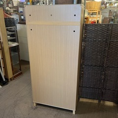 【武蔵小山店】 MUJI 無印良品 無印 タモ材 ミドルタイプ 木製収納 マガジンホルダー付 シェルフ ラック オープンシェルフ オープンラック  ブックシェルフ 棚 ディスプレイシェルフ ディスプレイラックの画像