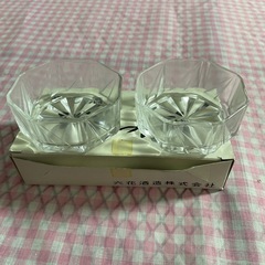 ガラスの小鉢(在庫4セット有)の画像