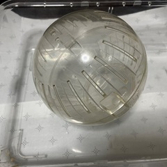 中古　ハムスターケージ おもちゃ付きの画像