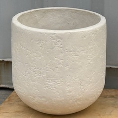 無料で！おしゃれな植木鉢カバー◇セメント製品◇直径40cm◇差し...