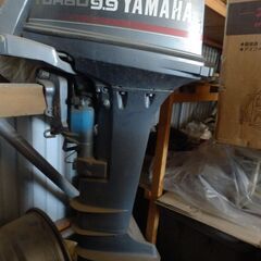 船外機：ヤマハ9.9馬力：船：ボート：エンジン：YAMAHAの画像