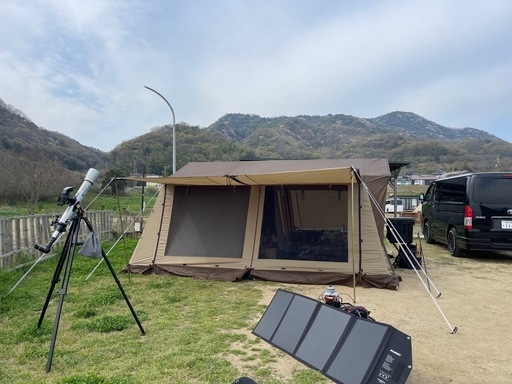 小川 ロッジシェルターII インナーテントとグランドシート付き ロッジ