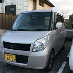 スズキ　パレット　X　平成24年　走行距離　105000KM　薄いローズピンクの画像