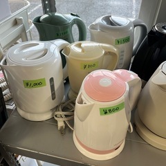 【500円〜‼️】ケトル多数御座います‼️T-faL 象印 ニトリ デロンギ 電気ポットの画像