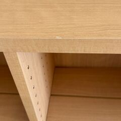 美品 大塚家具 書棚 オープン 小島工芸 90×110×30cmの画像
