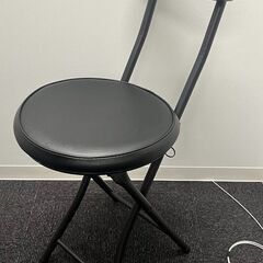 折りたたみ椅子　レザー