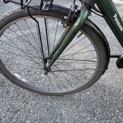 パナソニック Panasonic 電動スポーツバイク Velo-Star （ベロスター）700x38C 8.0Ah 外装7段変速グリーンB E-ELVS774Gの画像