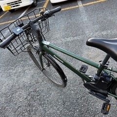 パナソニック Panasonic 電動スポーツバイク Velo-Star （ベロスター）700x38C 8.0Ah 外装7段変速グリーンB E-ELVS774Gの画像