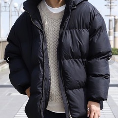 新品未使用＊フリーサイズ メンズ ダウンジャケットの画像