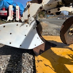 スガノ プラウ トラクター　パーツ 作業機　アタッチメント 12-14✕1 OYS 3点リンク 樹脂板 スキ ワンウェイ 天地返し 1連　耕深　土改良　白い農機の画像