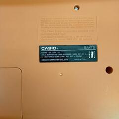 SA-76 CASIO　ミニ　キーボード　※2400010479250の画像