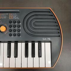 SA-76 CASIO　ミニ　キーボード　※2400010479250の画像