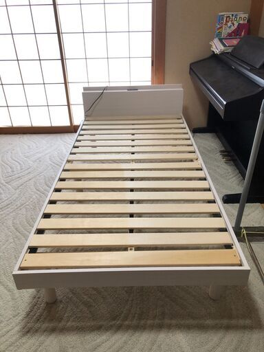 【お取引先確定】木製　シングルベッド