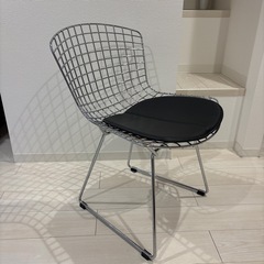 ワイヤーチェア　シルバーの画像