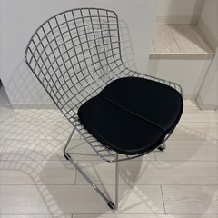 ワイヤーチェア　シルバーの画像
