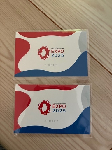 日曜日まで掲載大阪万博チケット大人２枚