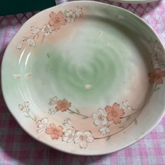 花柄　小皿の画像
