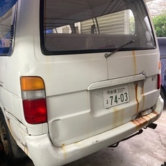 ハイエース　現状引き渡しの画像